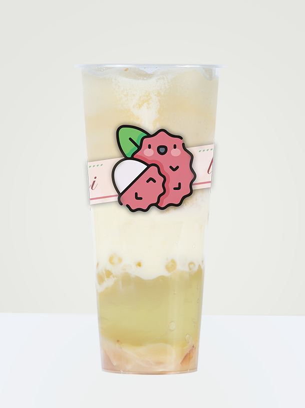 荔枝酸奶冰